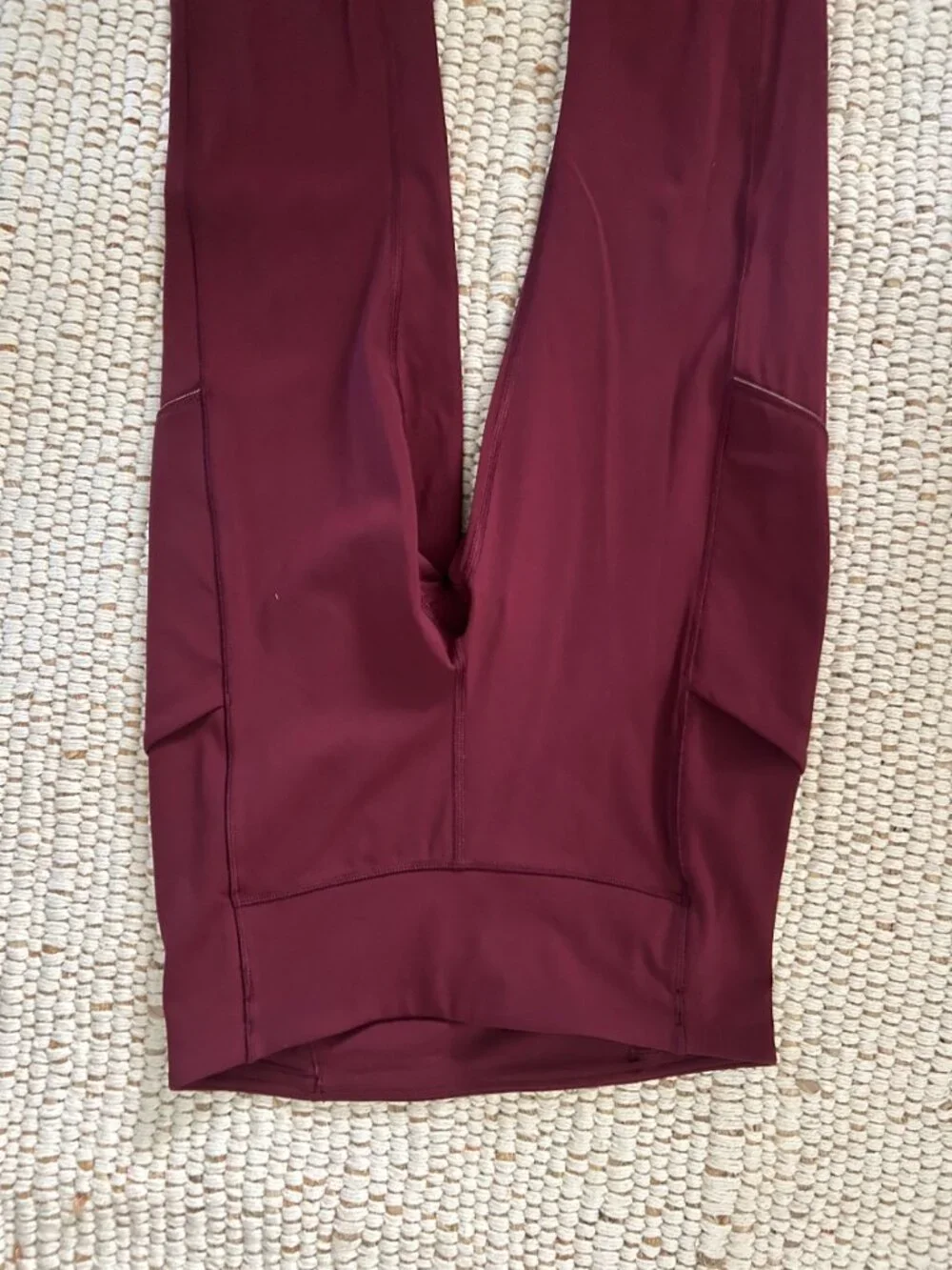 Lululemon Burgundy High Rise Leggings Size 0 XS
